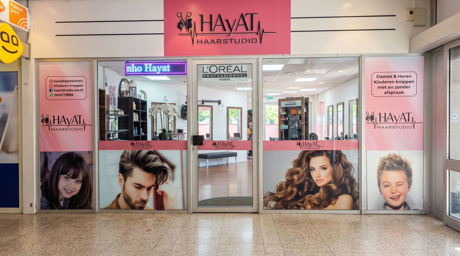 Entree Hayat Haarstudio Leeuwerikplein Purmerend